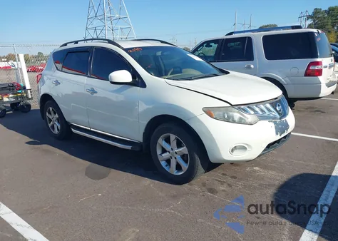 2009 Nissan Murano S z USA, uszkodzony, nr VIN JN8AZ18W09W126270